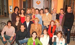 Actores de la serie 'Aquí no hay quien viva'.