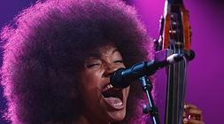 Spalding durante durante su actuación en el pasado Festival de Jazz de Vitoria. Vídeo: 'Hold On Me'