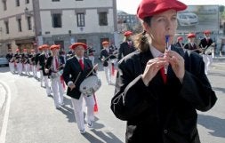 Alarde de normalidad en Irún