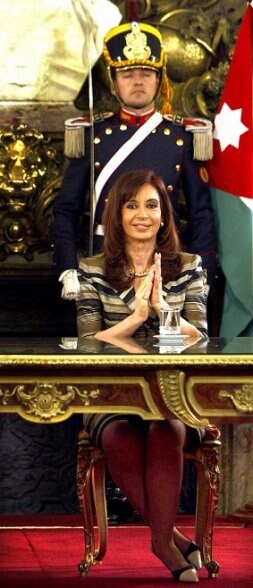 La presidenta argentina, Cristina Fernández de Kirchner. / REUTERS