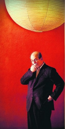 Salman Rushdie, fotografiado en Barcelona. /