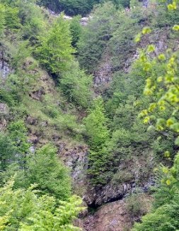 Vista del barranco de Culmine de San Pietro. / EFE