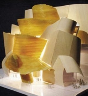 Maqueta del Museo Nacional d'Art de Andorra.