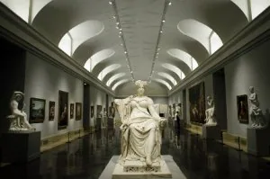 Una de las salas donde se expone la nueva colección dedicada al siglo XIX. / REUTERS