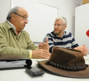 Elósegui y Gardner, antes de explicar sus alegaciones. ::                             IOSU ONANDIA