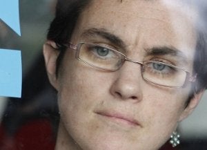 Javier Uriarte y Susana Costales, padres de Ibai, están convencidos de que su hijo saldrá adelante. ::                             J. R. LADRA