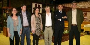 Ana Larrea, Juancar Ayerbe, Malentxo Arruabarrena, Joxe Mari Arbelaitz, Zigor Gutiérrez Zamora y Miguel Ángel Idigoras.