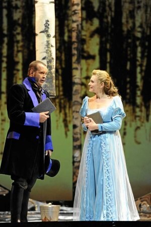 La ópera premiada, 'Eugene Onegin', estuvo protagonizada por la soprano vasca Ainhoa Arteta. ::
E.C