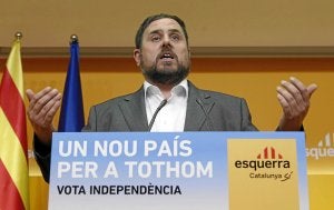 Oriol Junqueras. /Reuters