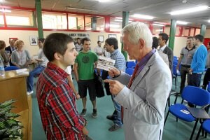 Cerca de 30 alumnos partirán el 4 de noviembre para emprender su futuro laboral en Holanda./ TELEPRESS | Vídeo: M. Madruga e I. Gandiaga