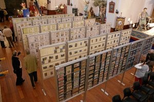 La muestra se ha instalado en la iglesia de San Francisco. ::
F. D.