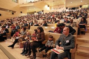 Momento de la convención que se celebra en Logroño. ::
CLARA LARREA