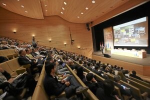 Asistentes al congreso celebrado ayer en el Auditorio del Palacio de Congresos de La Rioja. /Clara Larrea