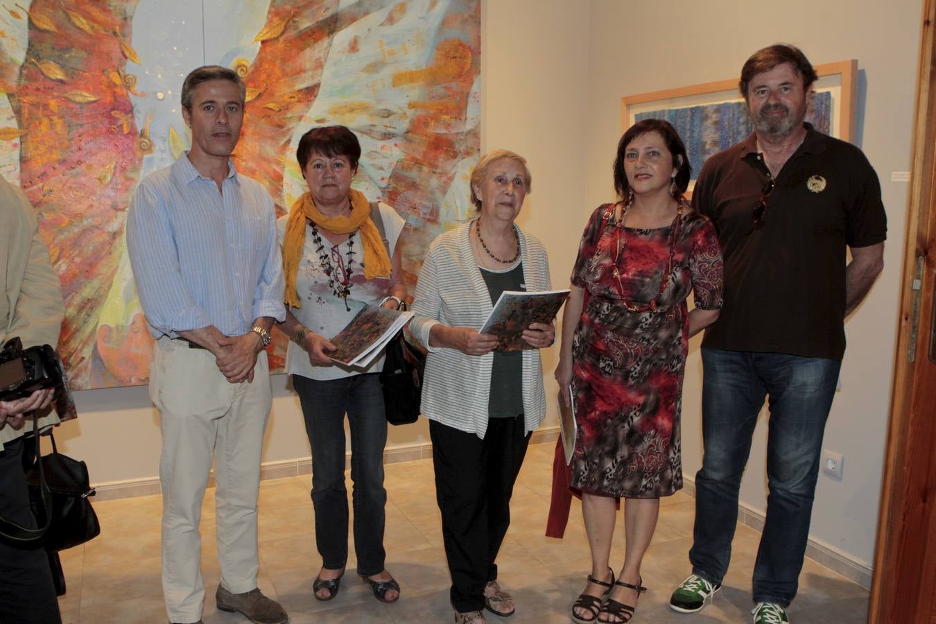 Joaquín Solanas, Consuelo Sánchez, Nieves Báscones, Cruz Vázquez y Carlos de la Hoz.
