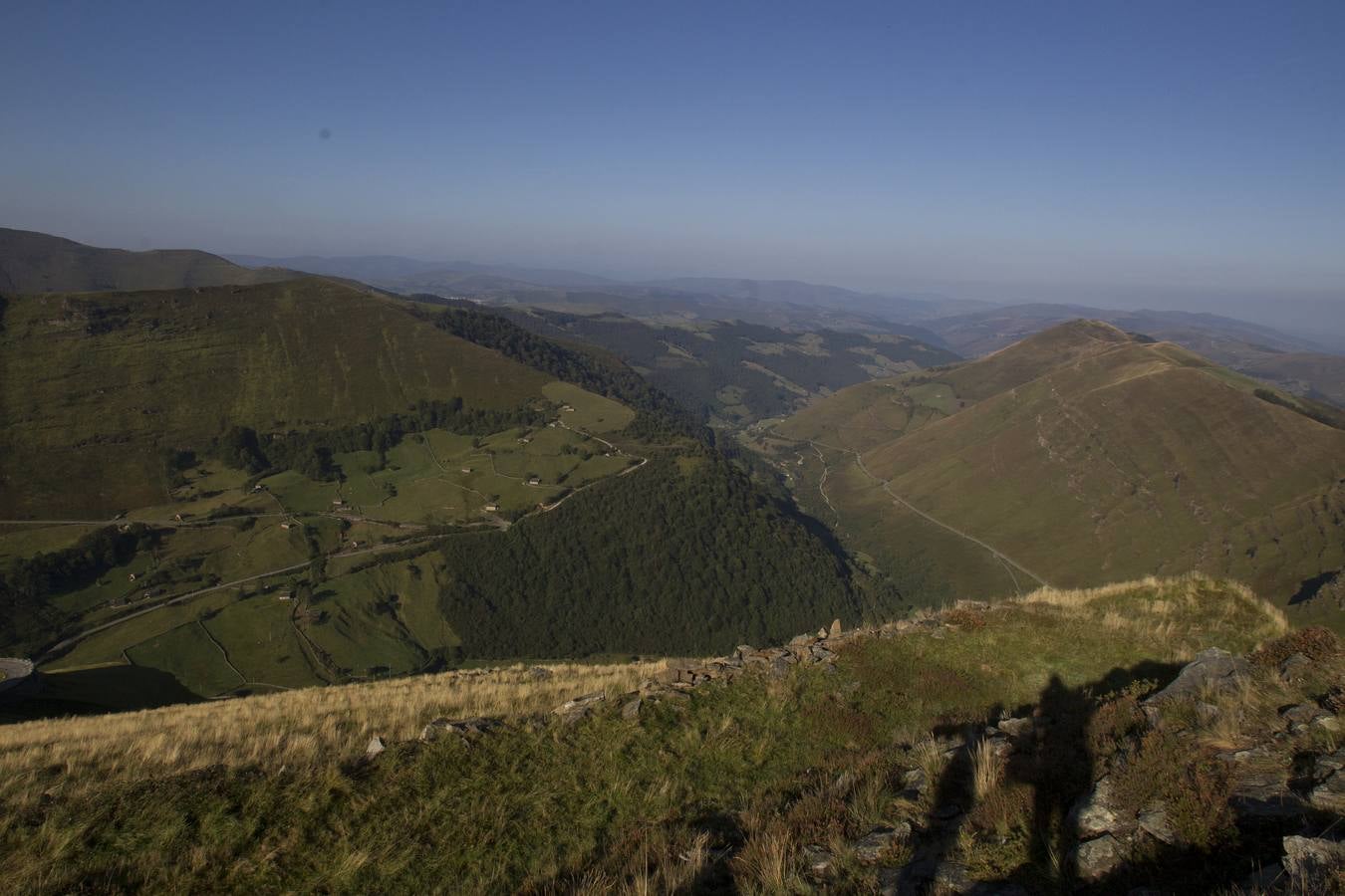 El paisaje desde el Mirador del pas