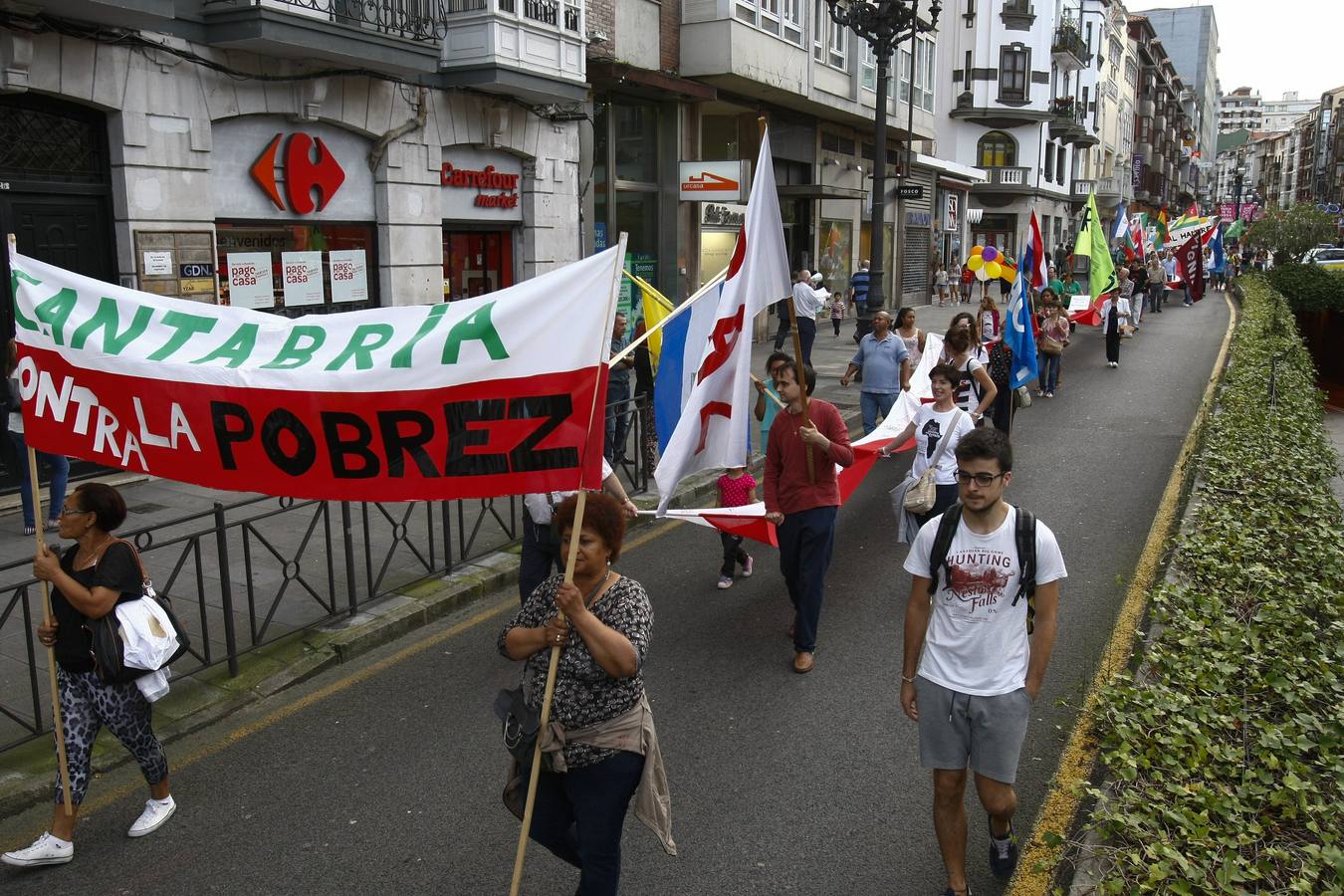 Marcha contra la pobreza