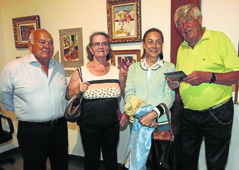 Gabriel de la Torriente, Sandra Pulido, Lola Díaz y Fernando Cuerno.