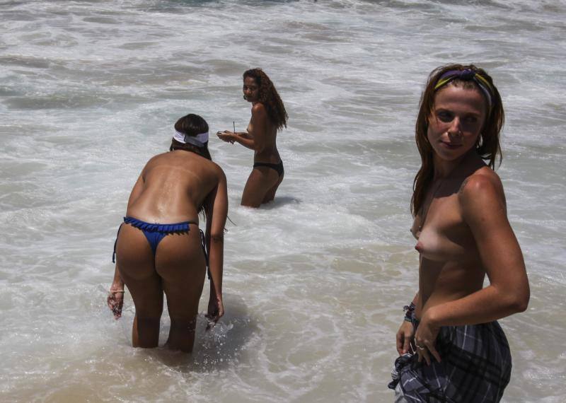 Rebelión al desnudo en la playa de Ipanema