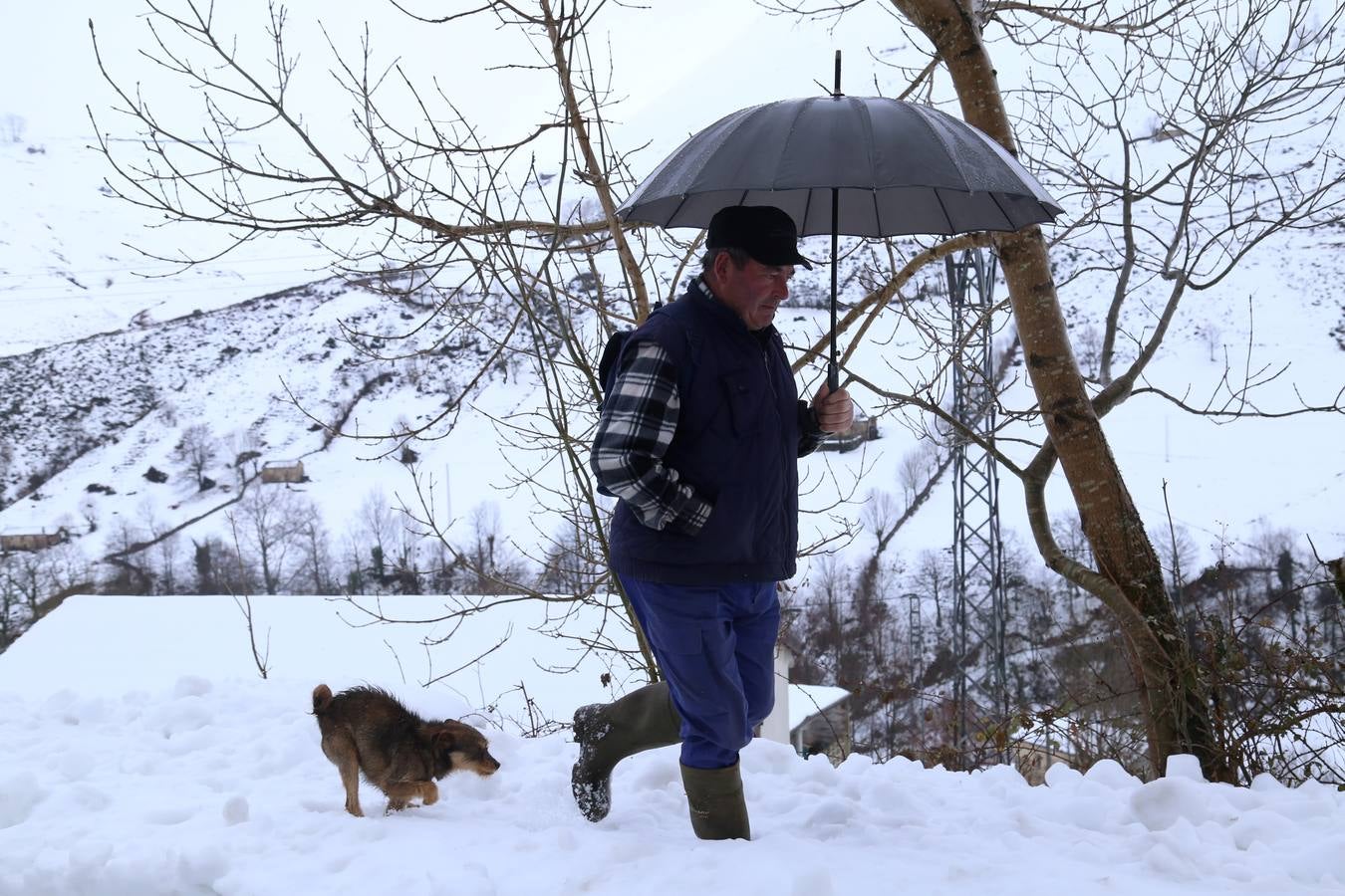 Nieve en Lunada