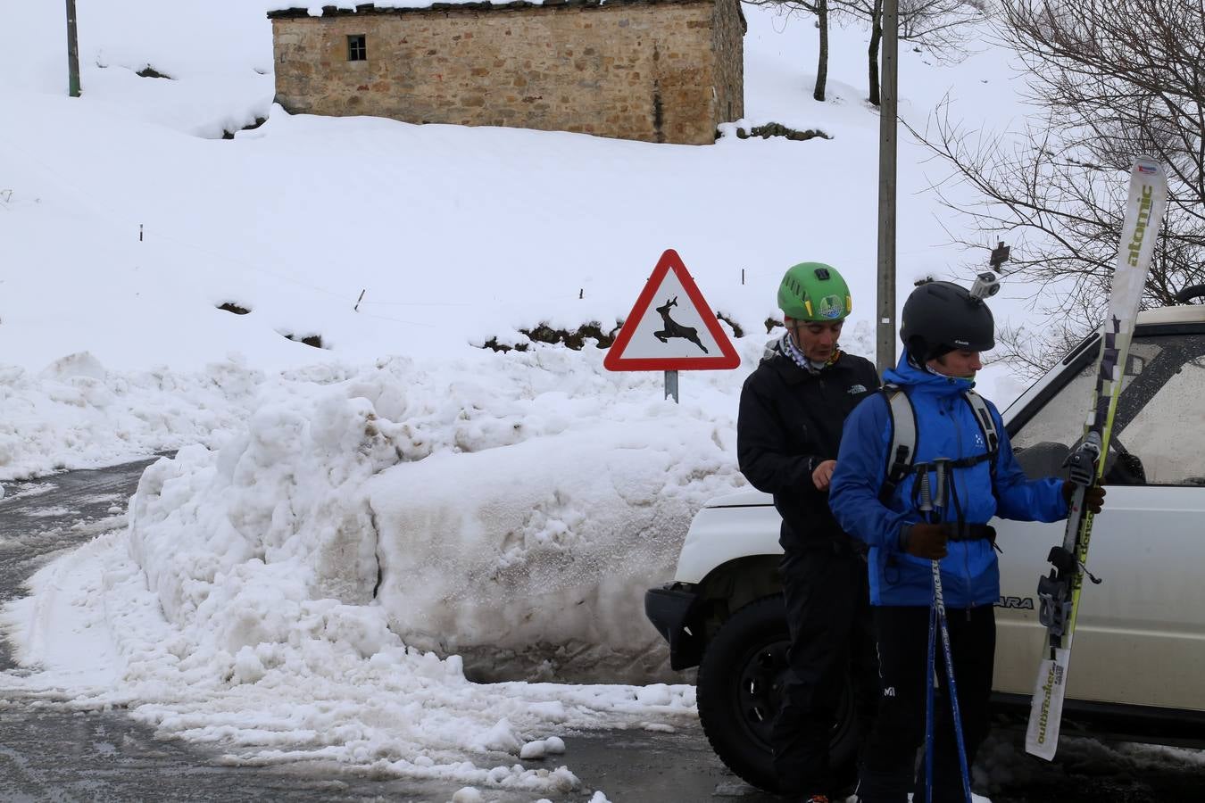 Nieve en Lunada