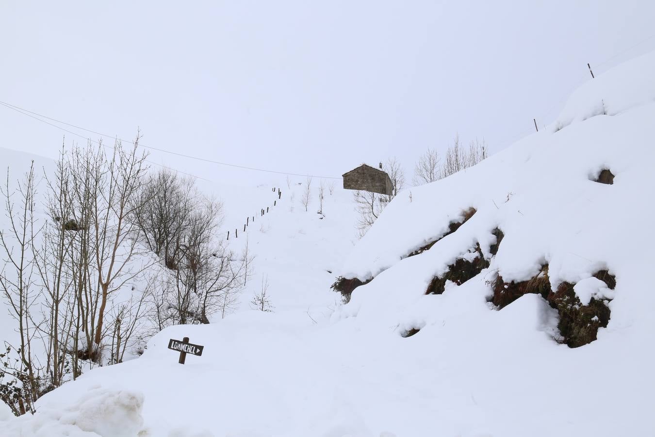 Nieve en Lunada