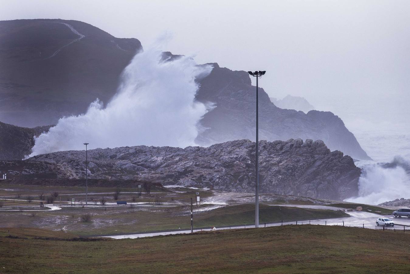 Temporal en la Virgen del Mar
