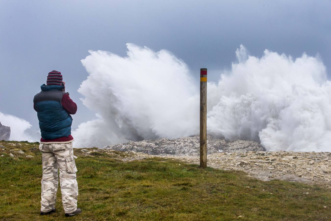 Temporal en la Virgen del Mar