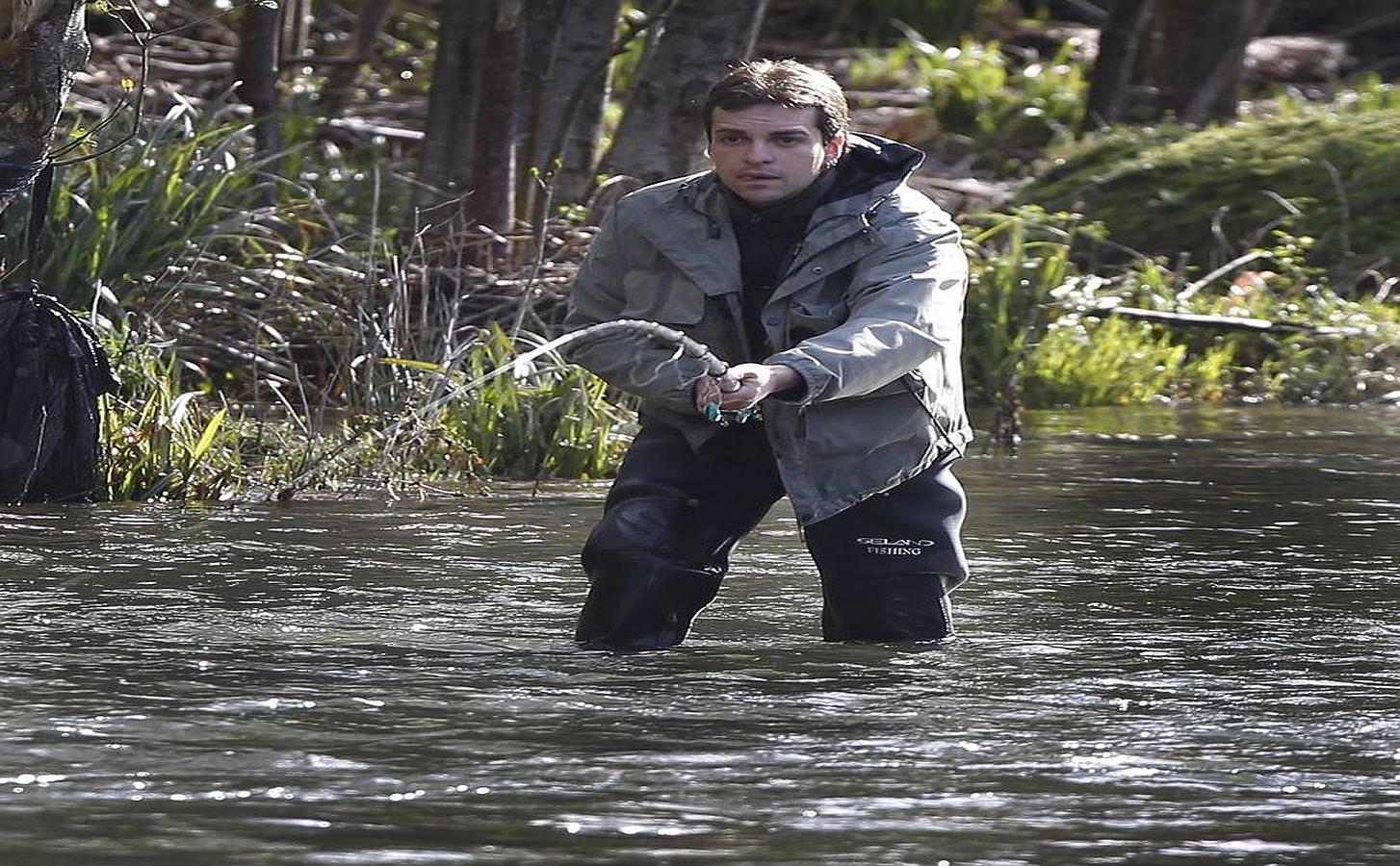 Pesca de trucha en Santa Lucía