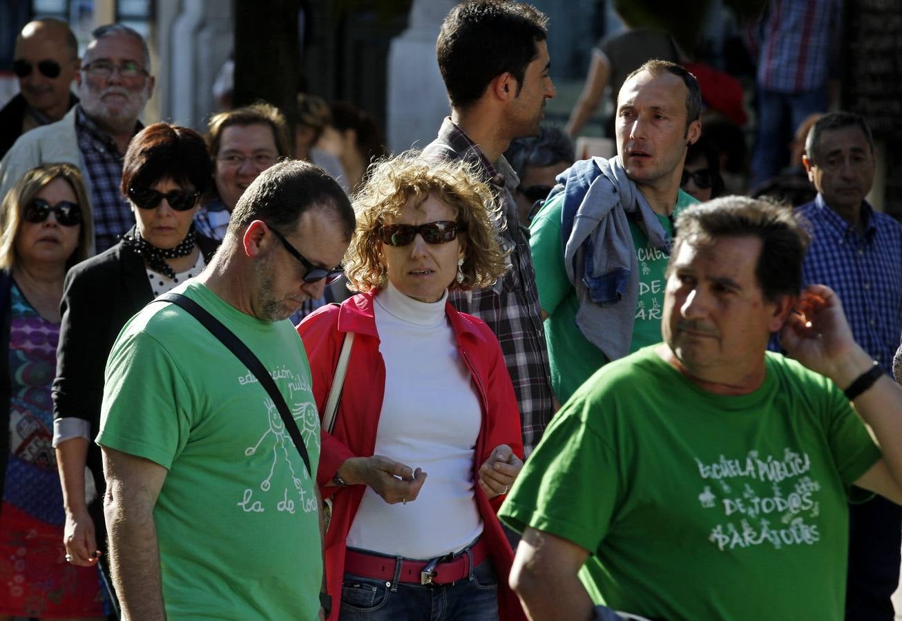Manifestación en Santander contra las políticas del Gobierno