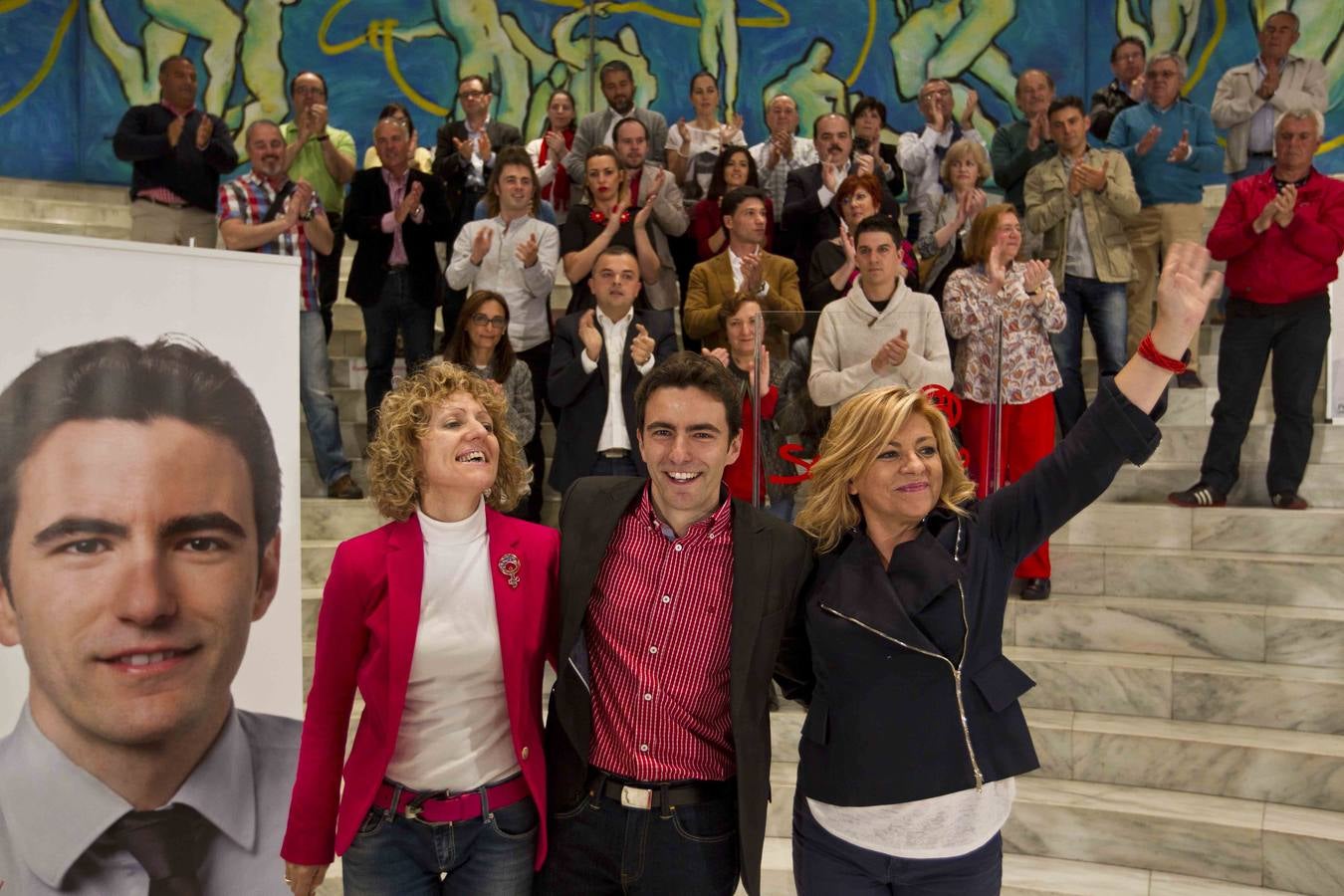Presentación de la candidatura de Casares