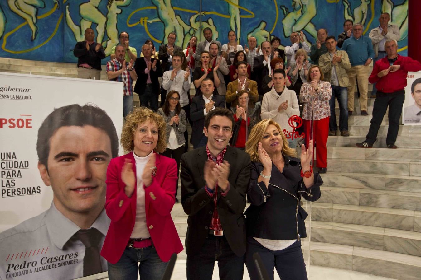 Presentación de la candidatura de Casares