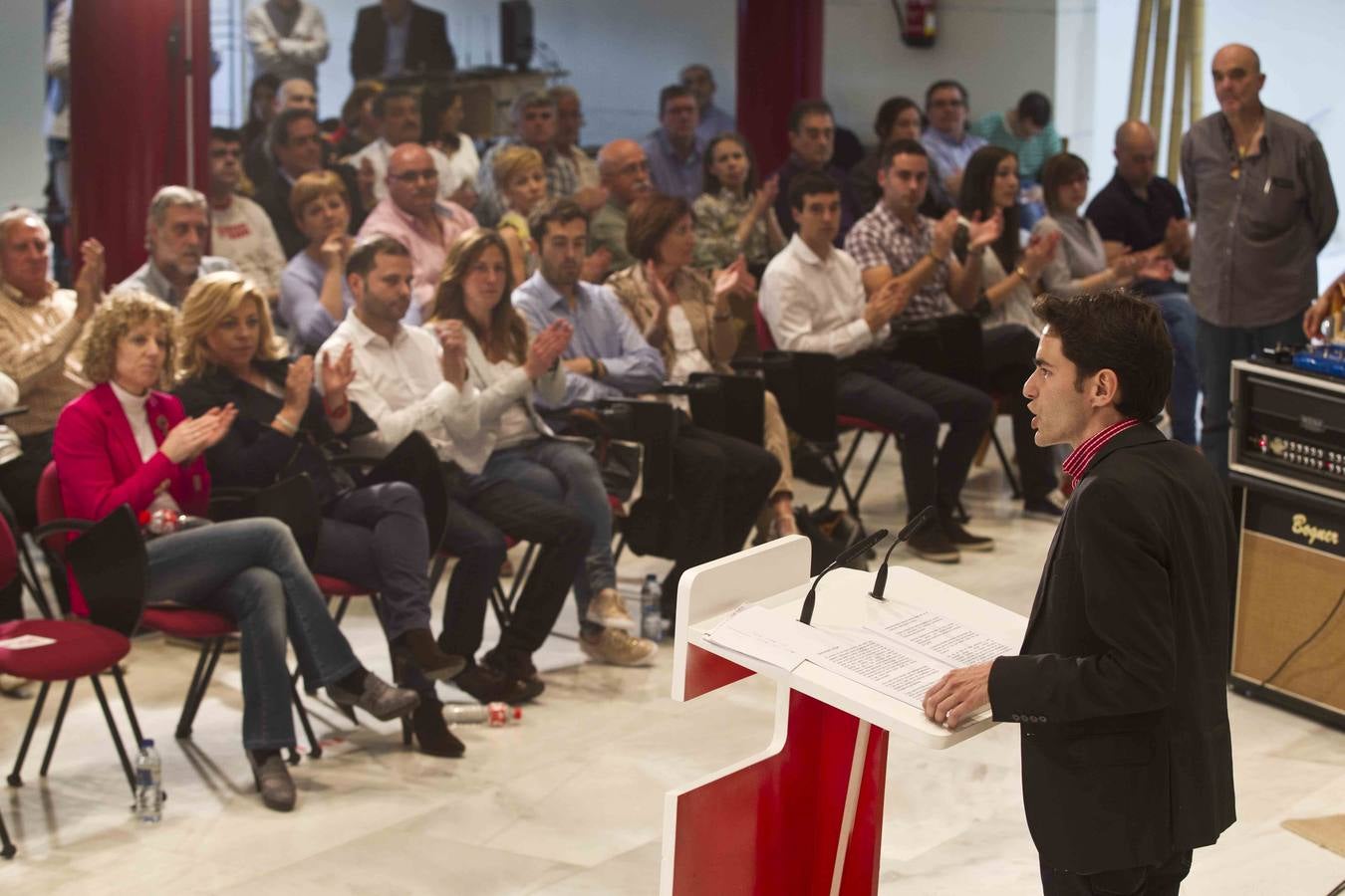 Presentación de la candidatura de Casares