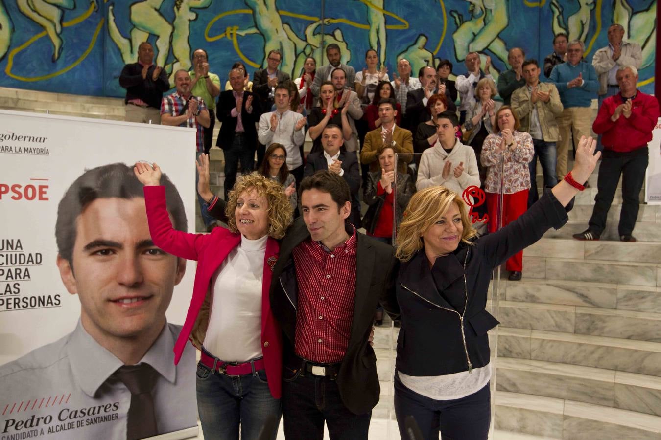 Presentación de la candidatura de Casares