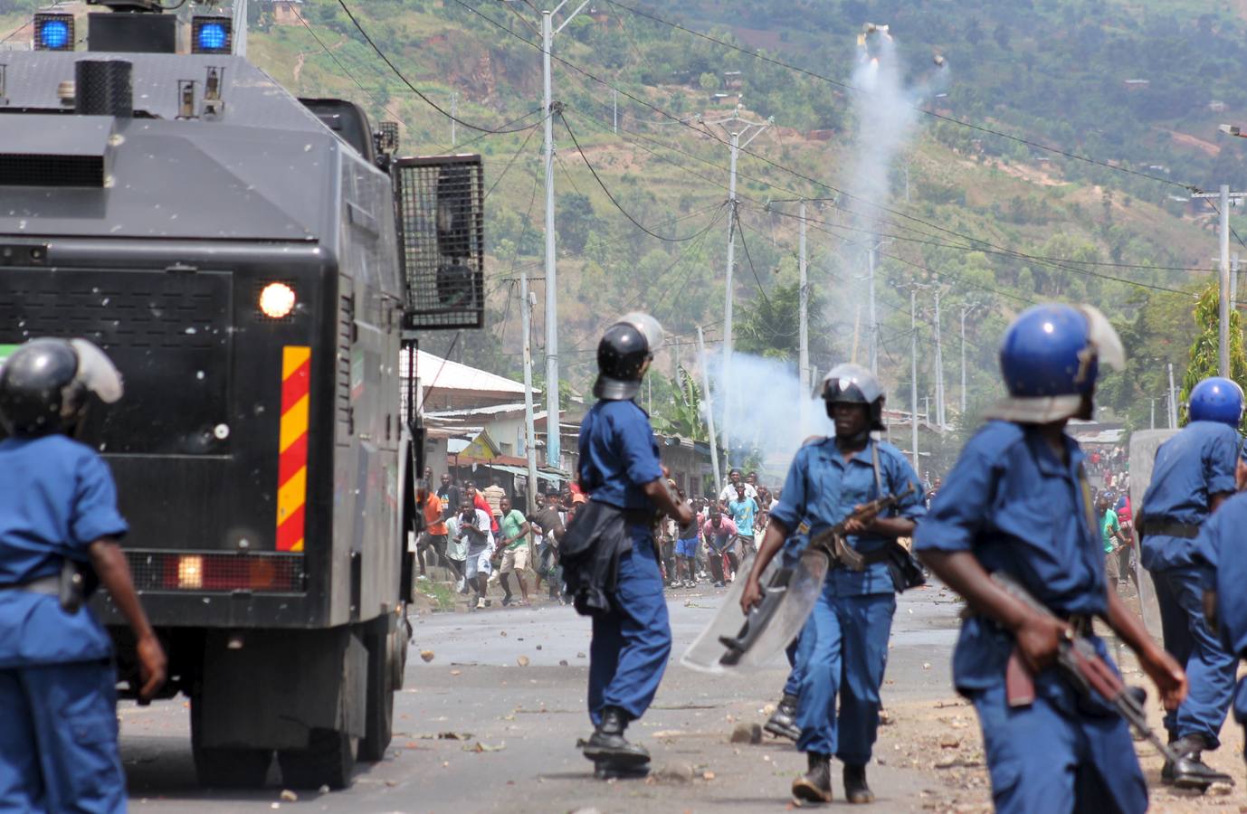 Burundi se levanta en armas