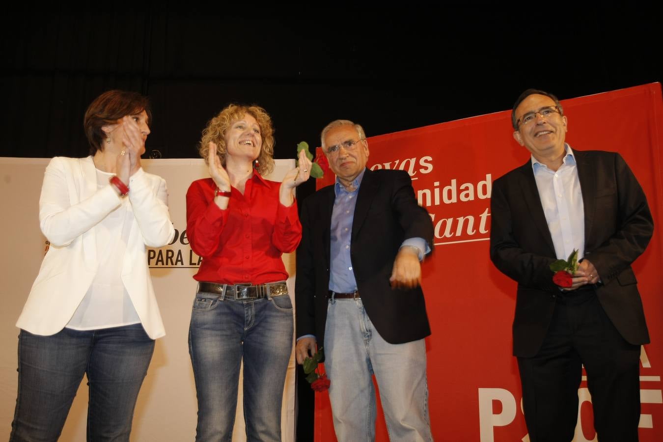 Mitin de Alfonso Guerra en Torrelavega