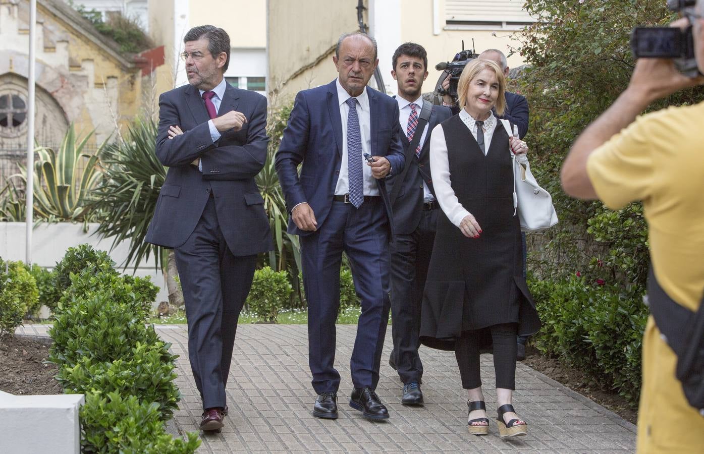 Los imputados del &#039;Caso Racing&#039; acuden al juzgado