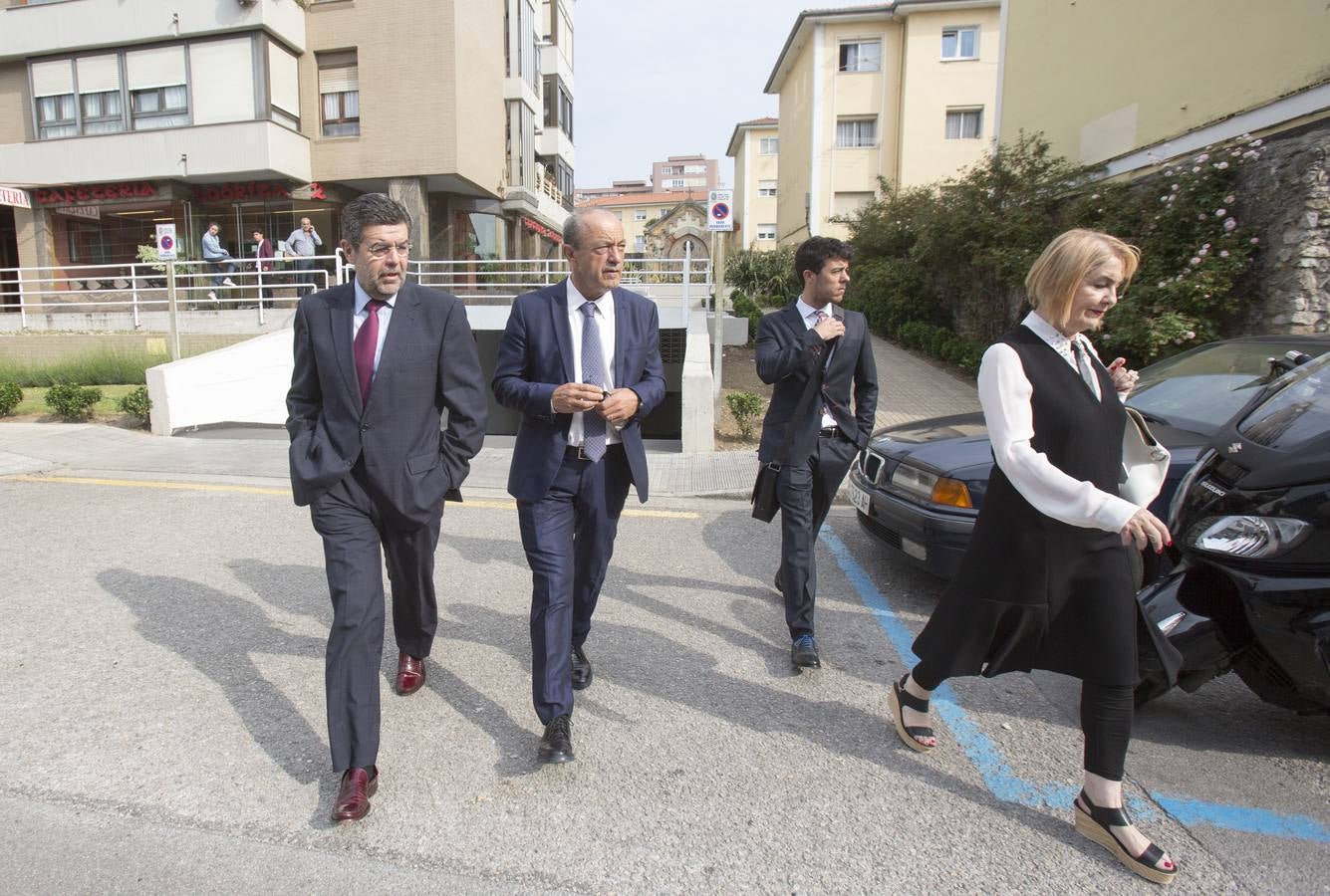 Los imputados del &#039;Caso Racing&#039; acuden al juzgado