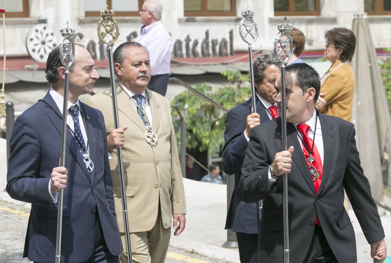 Procesión del Corpus Cristi en Santander