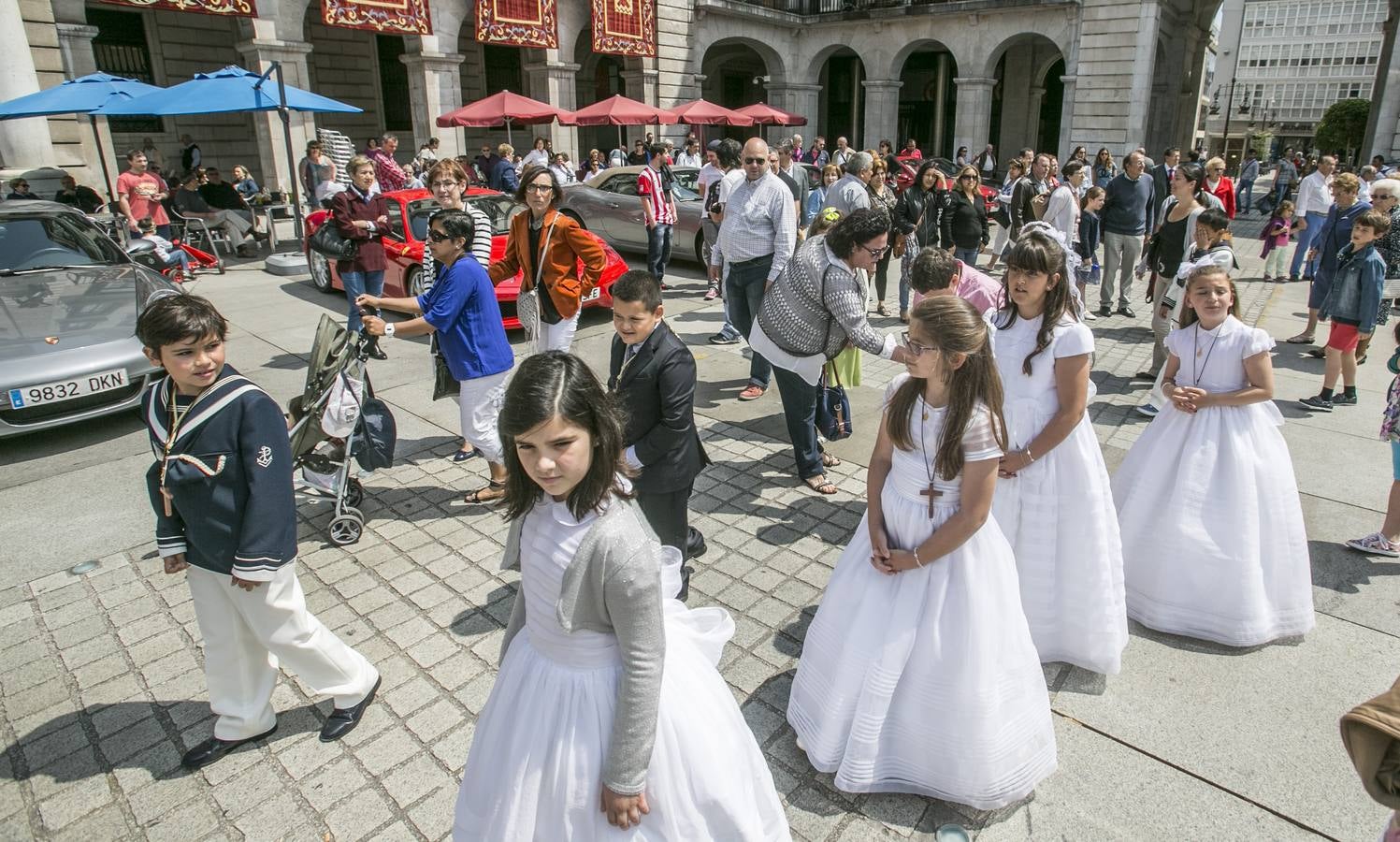 Procesión del Corpus Cristi en Santander