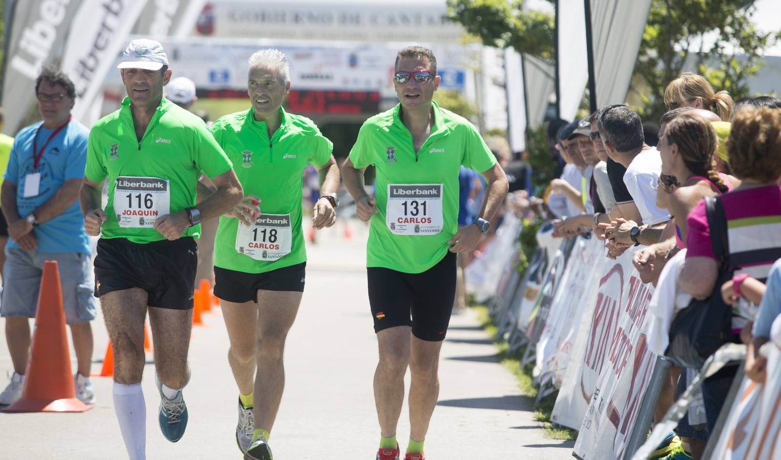 Un millar de pacticipantes en los 100 Km de Santander