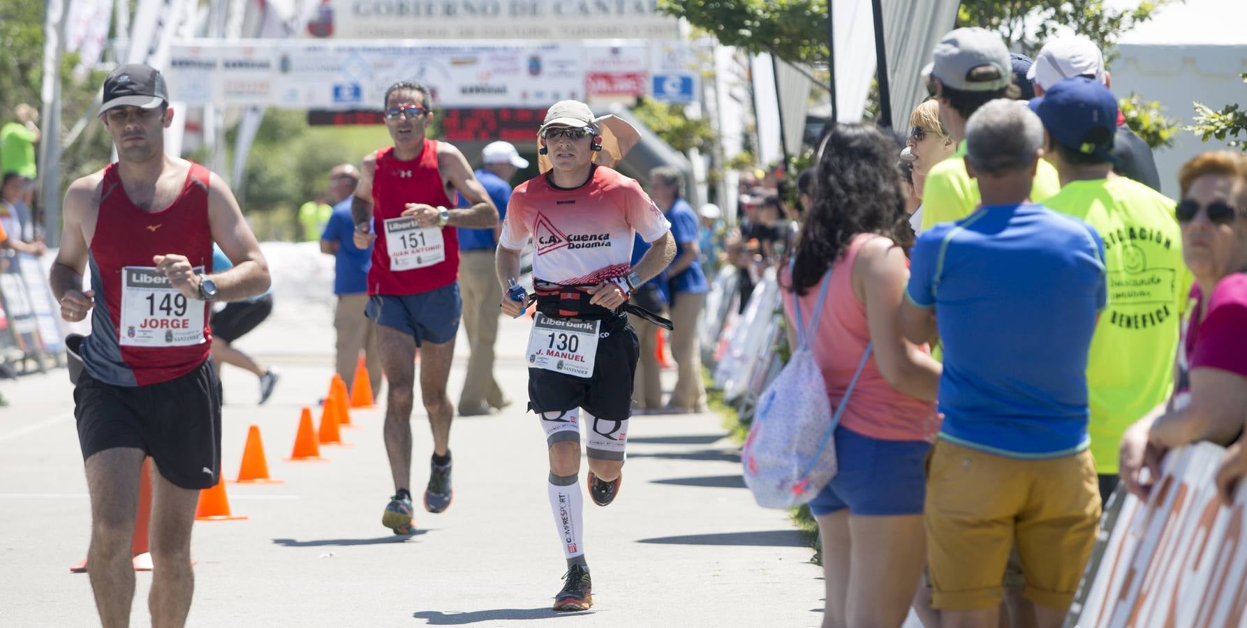 Un millar de pacticipantes en los 100 Km de Santander