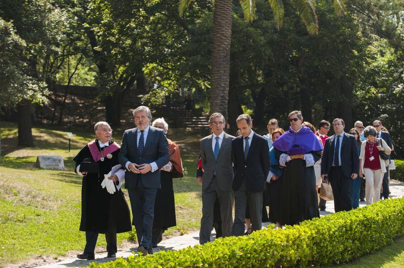 Inauguración de los cursos de verano de la UIMP, con Méndez Vigo