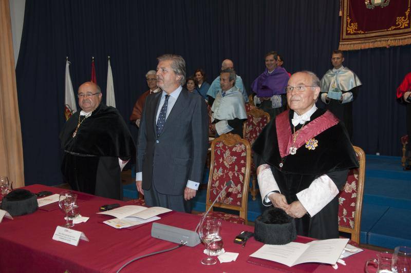 Inauguración de los cursos de verano de la UIMP, con Méndez Vigo