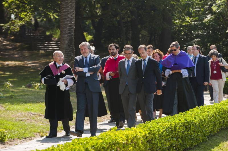 Inauguración de los cursos de verano de la UIMP, con Méndez Vigo