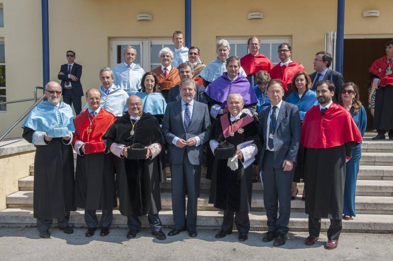 Inauguración de los cursos de verano de la UIMP, con Méndez Vigo