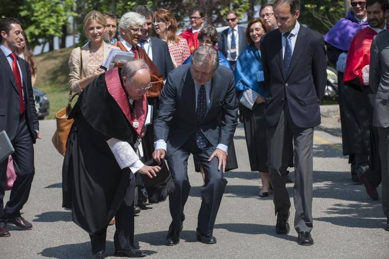 Inauguración de los cursos de verano de la UIMP, con Méndez Vigo