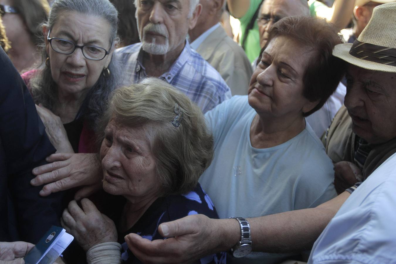 Caos entre los pensionistas griegos
