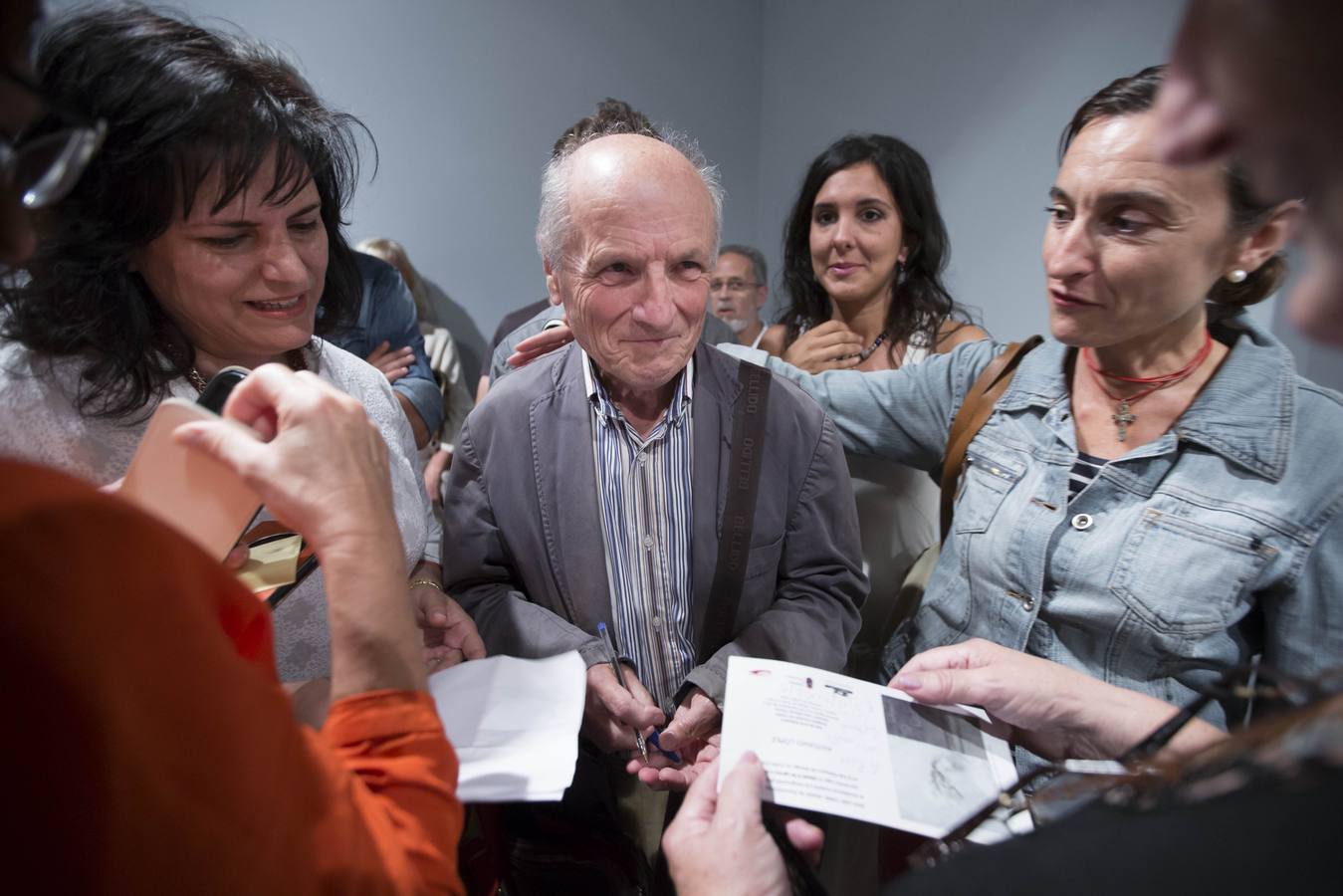 Una multitud arropa a Antonio Lopez en &#039;Robayera&#039;