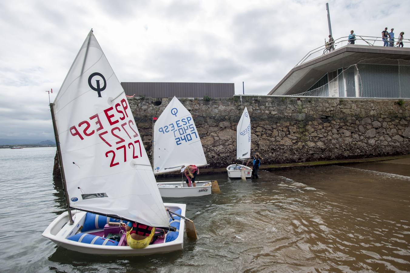 Entrenamientos para la Semana de la Vela