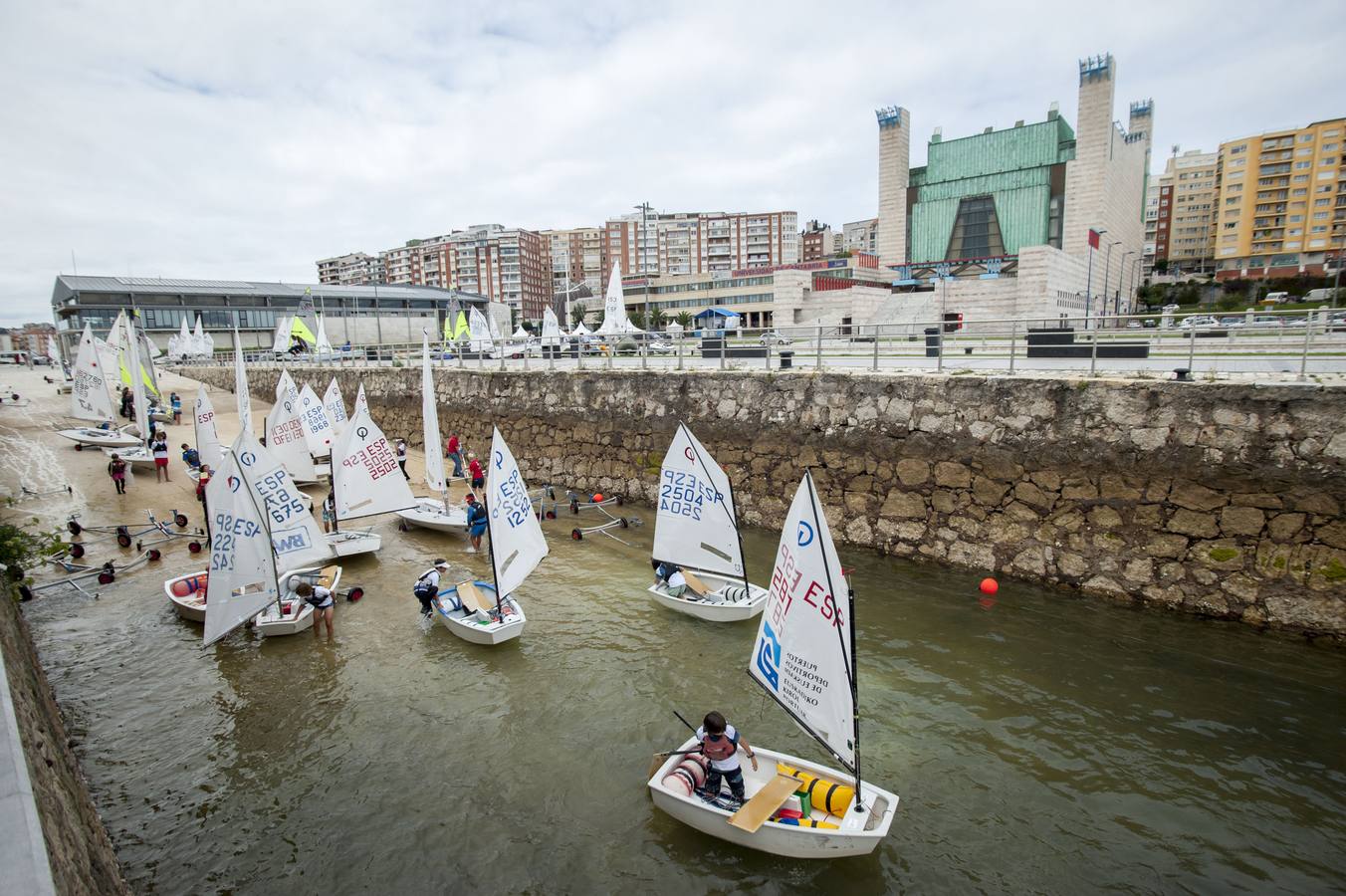 Entrenamientos para la Semana de la Vela